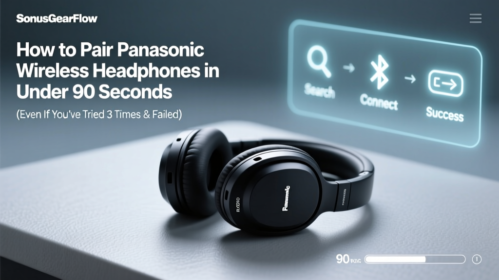 How to Pair Panasonic Wireless Headphones in Under 90 Seconds (Even If You’ve Tried 3 Times & Failed — Here’s the Exact Button Combo Your Model Needs)