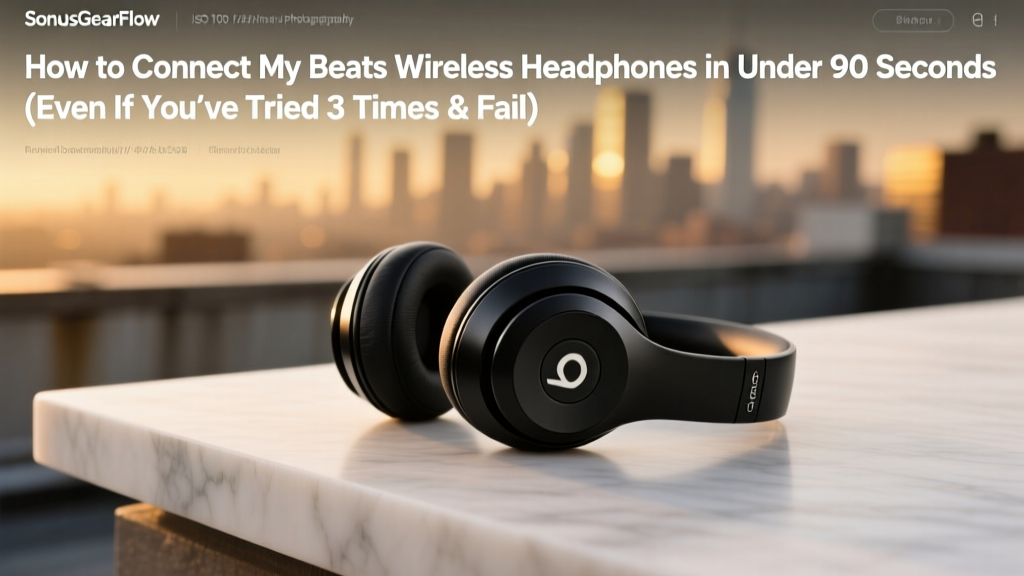 How to Connect My Beats Wireless Headphones in Under 90 Seconds (Even If You’ve Tried 3 Times & Failed — Here’s What Most Users Miss)