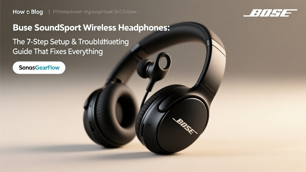 How to Use Bose SoundSport Wireless Headphones: The 7-Step Setup & Troubleshooting Guide That Fixes Pairing Failures, Battery Drain, and Muffled Audio (Even If You’ve Tried Everything)
