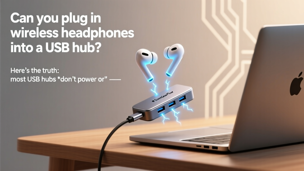 Can you plug in wireless headphones into a USB hub? Here’s the truth: most USB hubs *don’t power or recognize* Bluetooth adapters—and here’s exactly what works (and what breaks your audio chain).