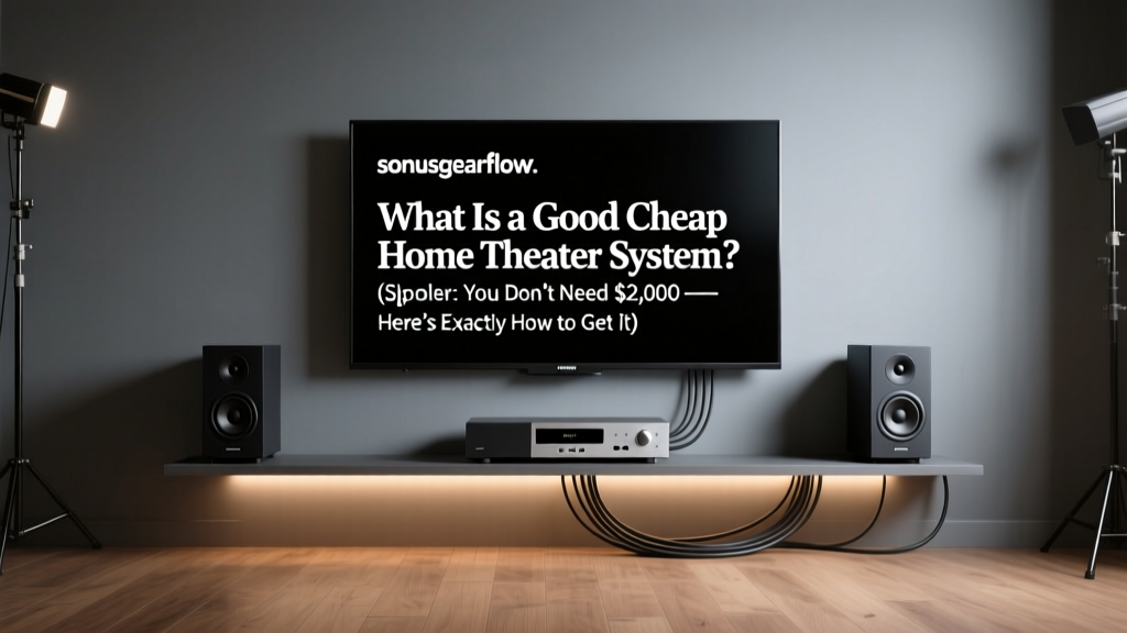 What Is a Good Cheap Home Theater System? (Spoiler: You Don’t Need $2,000 — Here’s Exactly How to Get 95% of the Experience for Under $599, With Real Setup Tips, Speaker Placement Science, and Zero Marketing Hype)
