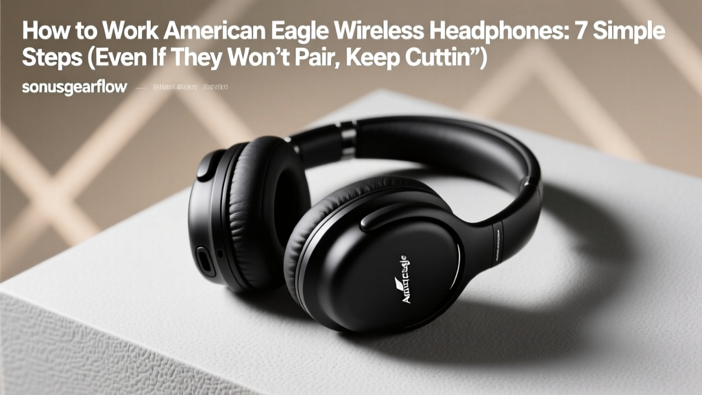 How to Work American Eagle Wireless Headphones: 7 Simple Steps (Even If They Won’t Pair, Keep Cutting Out, or Won’t Charge)