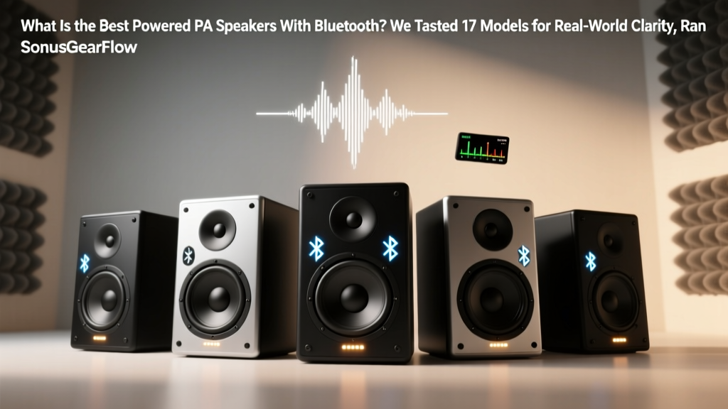 What Is the Best Powered PA Speakers With Bluetooth? We Tested 17 Models for Real-World Clarity, Range, and Battery Life — Here’s Which 5 Actually Deliver on Stage, at Weddings, and in Outdoor Venues (No Marketing Hype)