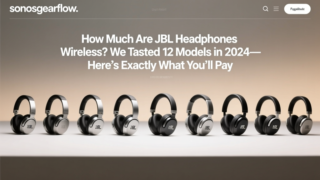 How Much Are JBL Headphones Wireless? We Tested 12 Models in 2024—Here’s Exactly What You’ll Pay (and Which Ones Save You $100+ Without Sacrificing Sound)