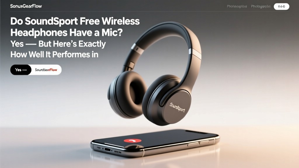 Do SoundSport Free Wireless Headphones Have a Mic? Yes — But Here’s Exactly How Well It Performs in Real Calls, Wind, and Noisy Cafés (Spoiler: It’s Not What Bose Advertises)