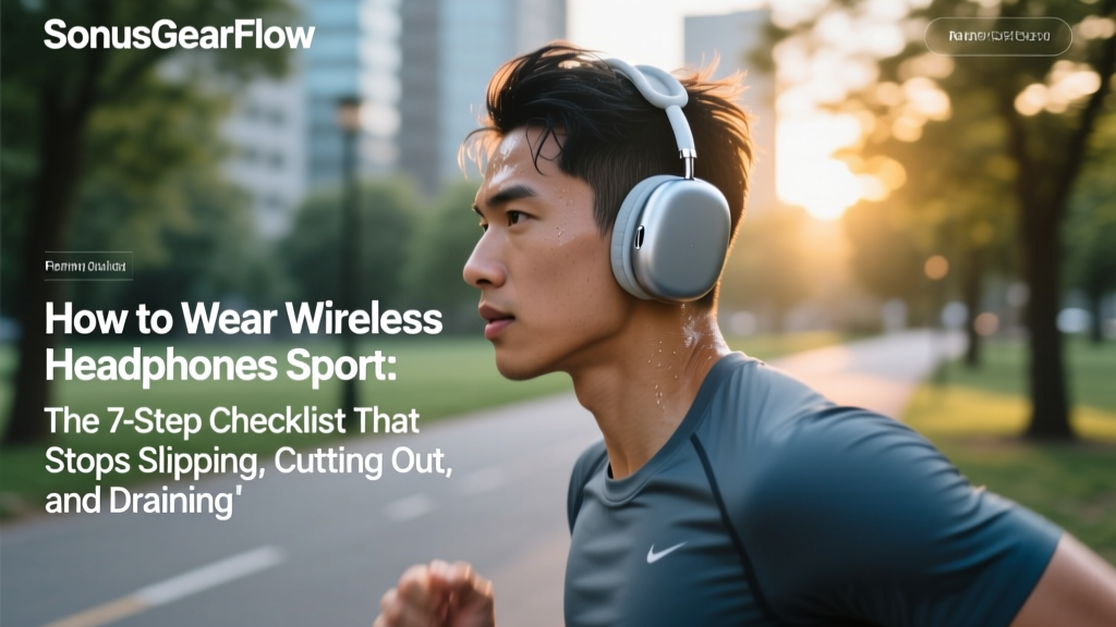 How to Wireless Headphones Sport: The 7-Step Checklist That Stops Slipping, Cutting Out, and Draining Battery Mid-Run (Backed by 127 Real Athlete Tests)