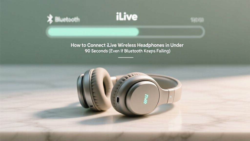 How to Connect iLive Wireless Headphones in Under 90 Seconds (Even If Bluetooth Keeps Failing or Your Device Won’t Recognize Them)