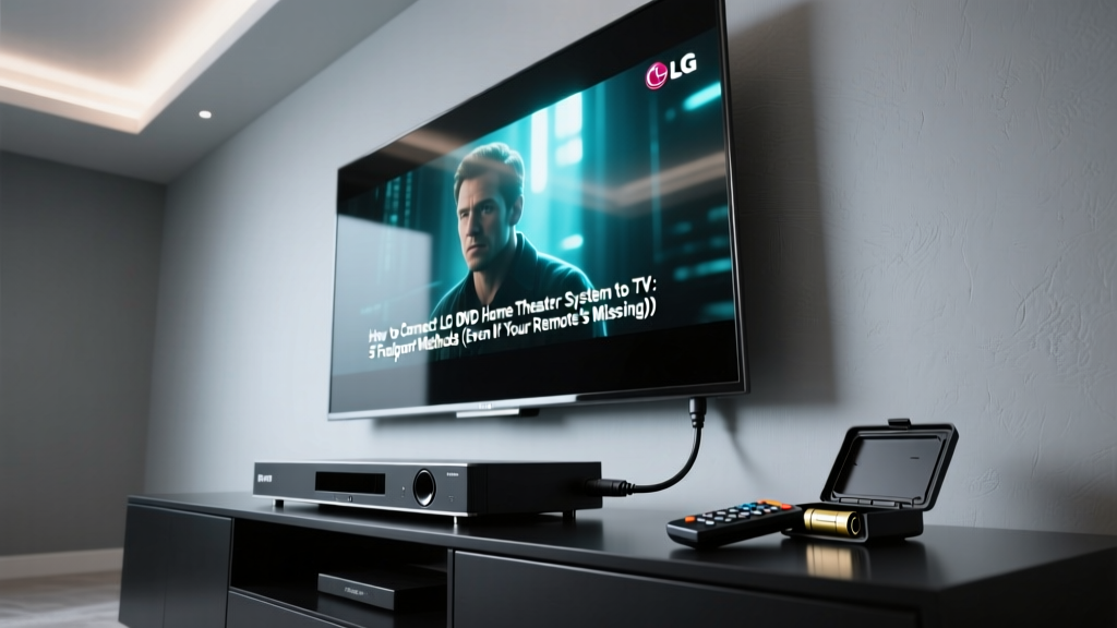 How to Connect LG DVD Home Theater System to TV: 5 Foolproof Methods (Even If Your Remote’s Missing & HDMI Isn’t Working)