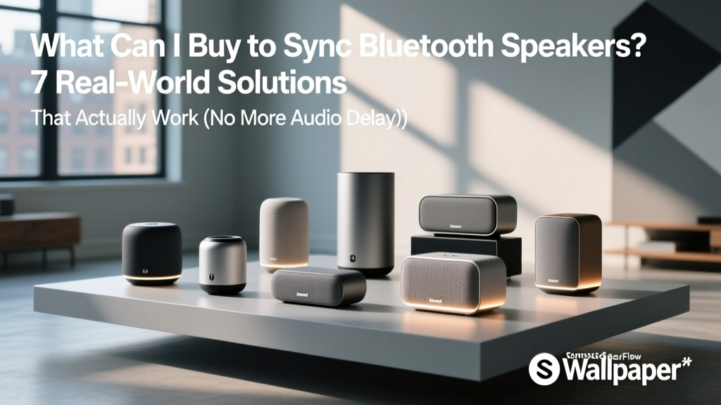 What Can I Buy to Sync Bluetooth Speakers? 7 Real-World Solutions That Actually Work (No More Audio Lag, Dropouts, or One Speaker Going Silent)