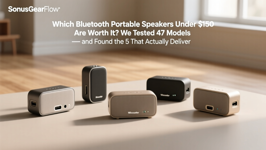 Which Bluetooth portable speakers budget? We tested 47 models under $150 — and found the 5 that actually deliver rich bass, 12+ hour battery life, and waterproof durability without sounding thin or distorted at volume.
