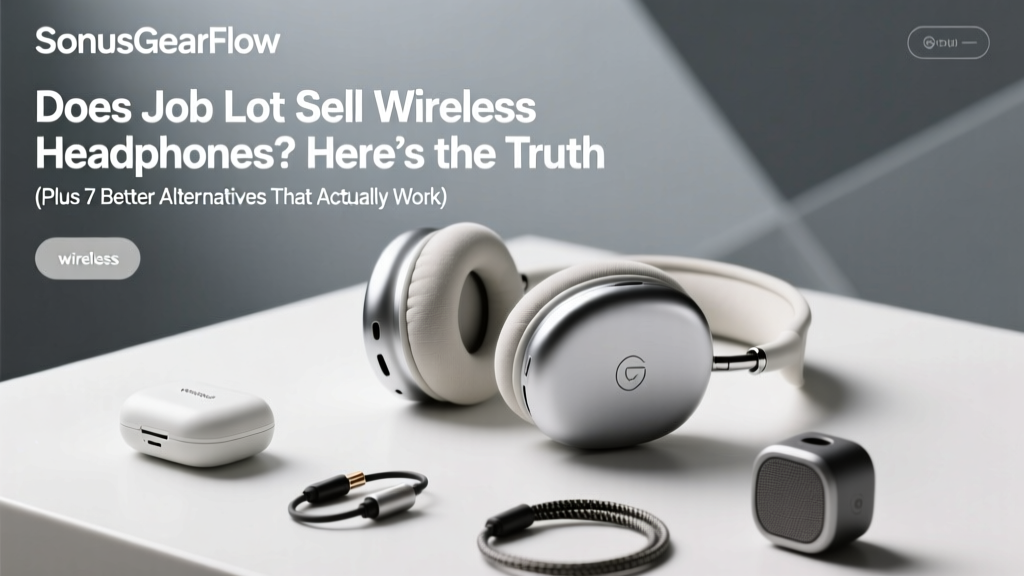 Does Job Lot Sell Wireless Headphones? Here’s the Truth (Plus 7 Better Alternatives That Actually Deliver Sound Quality, Battery Life & Real Value in 2024)