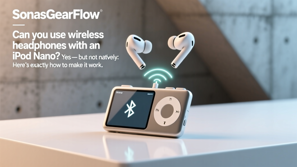 Can you use wireless headphones with an iPod Nano? Yes — but not natively: Here’s exactly how to make Bluetooth headphones work reliably (without sacrificing sound quality or battery life)