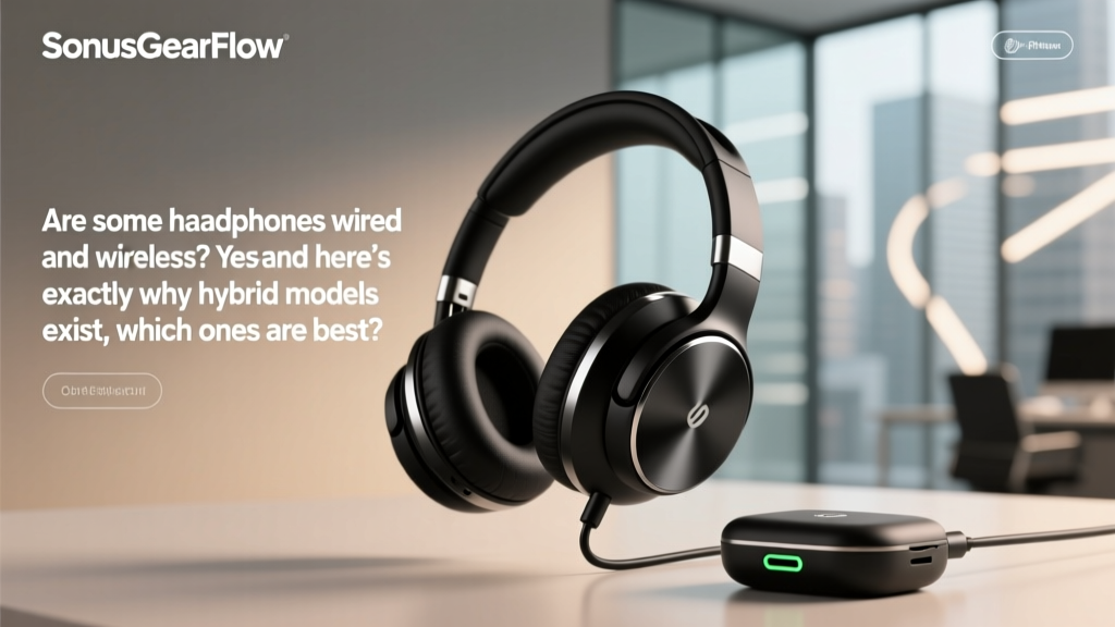 Are some headphones wired and wireless? Yes—and here’s exactly why hybrid models exist, which ones actually deliver seamless switching (not just marketing hype), and how to avoid the 3 most common pairing failures that ruin battery life and audio sync.