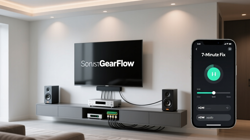 How to Sync Home Theater System to Cable in 2024: The 7-Minute Fix for Lip-Sync Lag, Audio Dropouts & HDMI Black Screens (No Tech Degree Required)