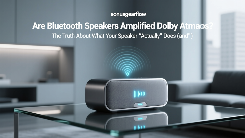 Are Bluetooth Speakers Amplified Dolby Atmos? The Truth About What Your Speaker *Actually* Does (and Why Most Brands Won’t Tell You)