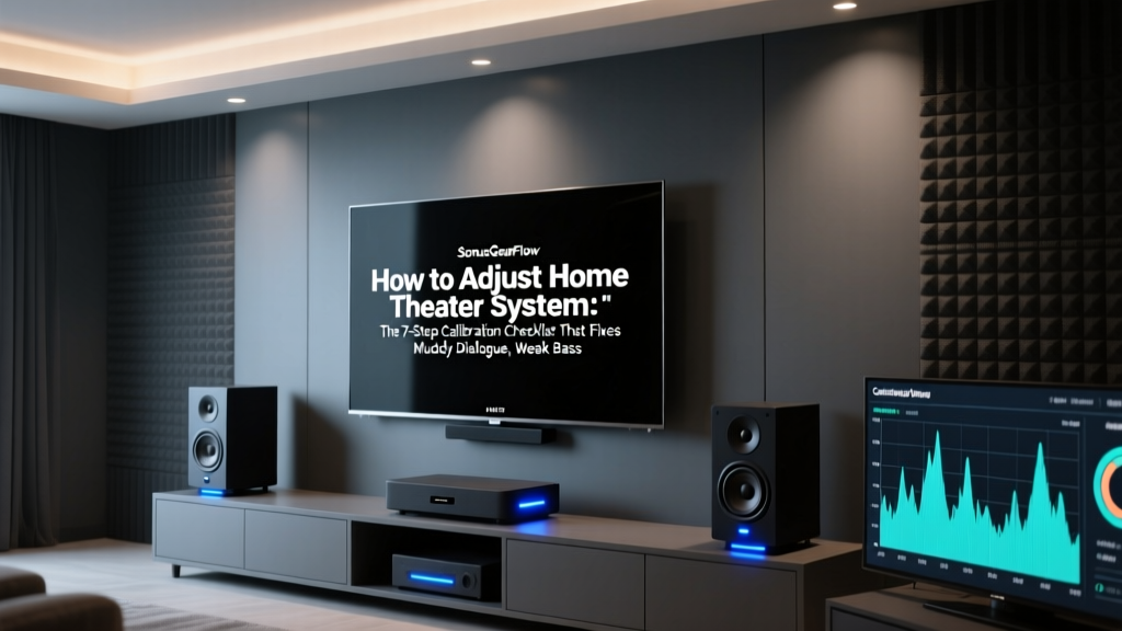 How to Adjust Home Theater System: The 7-Step Calibration Checklist That Fixes Muddy Dialogue, Weak Bass, and Phantom Voices (No Pro Tools or $300 Meters Needed)