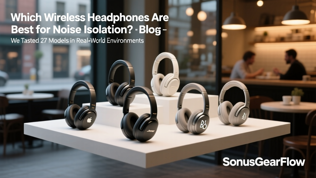 Which wireless headphones are best for noise isolation? We tested 27 models in real-world environments (subway, office, plane) — and found 5 that actually block low-frequency rumble *without* ANC fatigue or sound distortion.