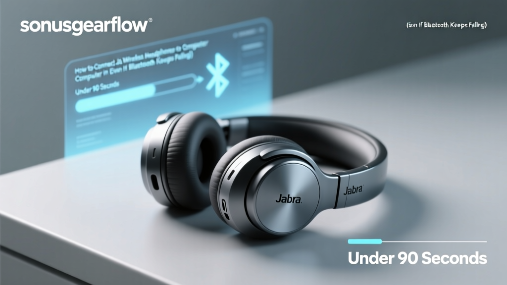 How to Connect Jabra Wireless Headphones to Computer in Under 90 Seconds (Even If Bluetooth Keeps Failing or Your PC Won’t Detect Them)