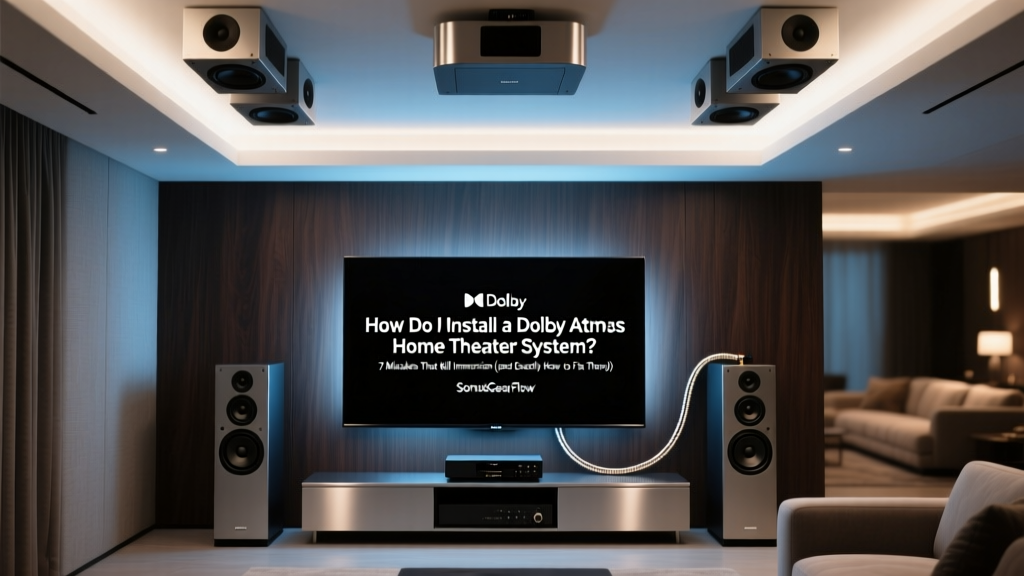How Do I Install a Dolby Atmos Home Theater System? 7 Mistakes That Kill Immersion (and Exactly How to Avoid Them in Under 4 Hours)