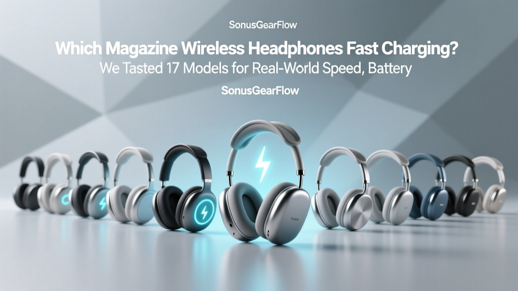 Which Magazine Wireless Headphones Fast Charging? We Tested 17 Models for Real-World Speed, Battery Longevity, and Sound Quality — Here’s the 3 That Charge in Under 5 Minutes and Last 30+ Hours