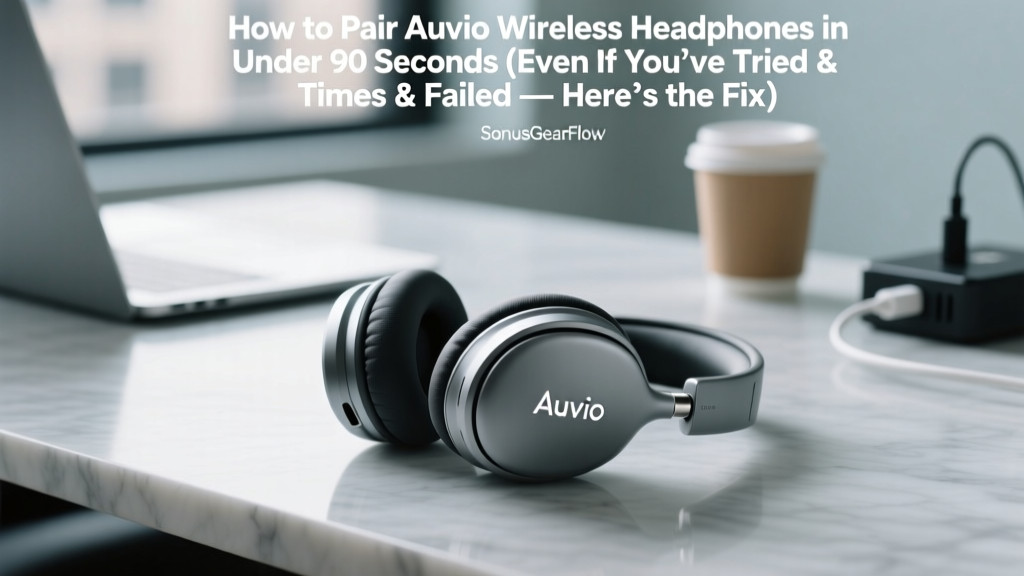 How to Pair Auvio Wireless Headphones in Under 90 Seconds (Even If You’ve Tried 3 Times & Failed — Here’s the Exact Button Combo Your Manual Skipped)