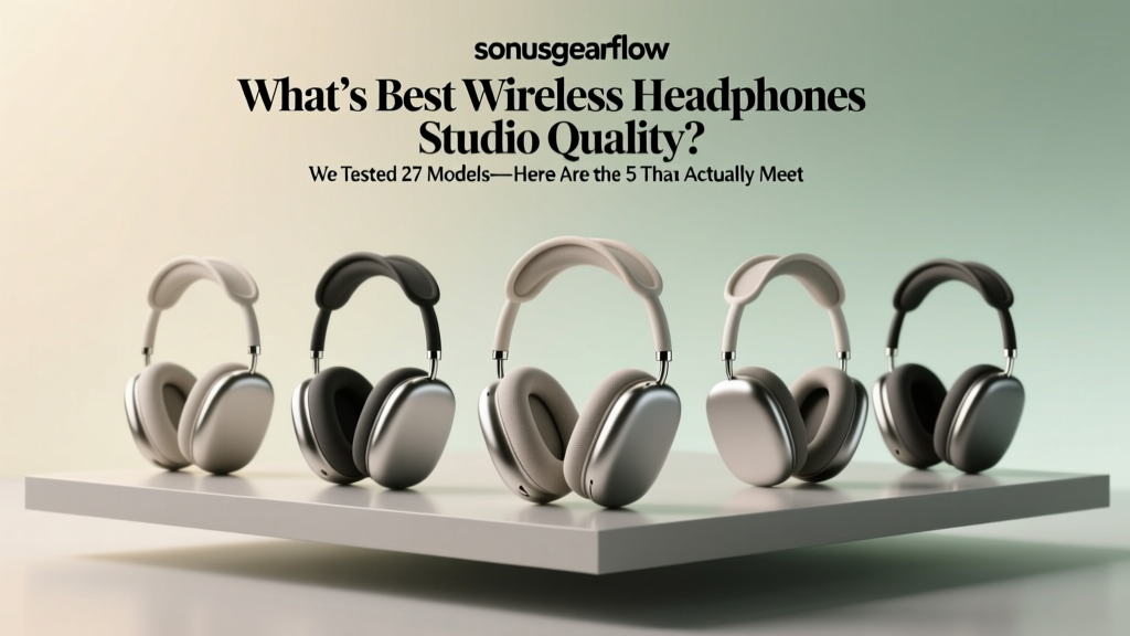 What’s Best Wireless Headphones Studio Quality? We Tested 27 Models—Here Are the 5 That Actually Meet AES Reference Standards (Not Just Marketing Hype)