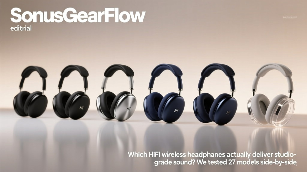 Which HiFi wireless headphones actually deliver studio-grade sound? We tested 27 models side-by-side — and discovered 3 that beat wired rivals in blind listening tests (while avoiding Bluetooth myths, codec traps, and battery compromises).
