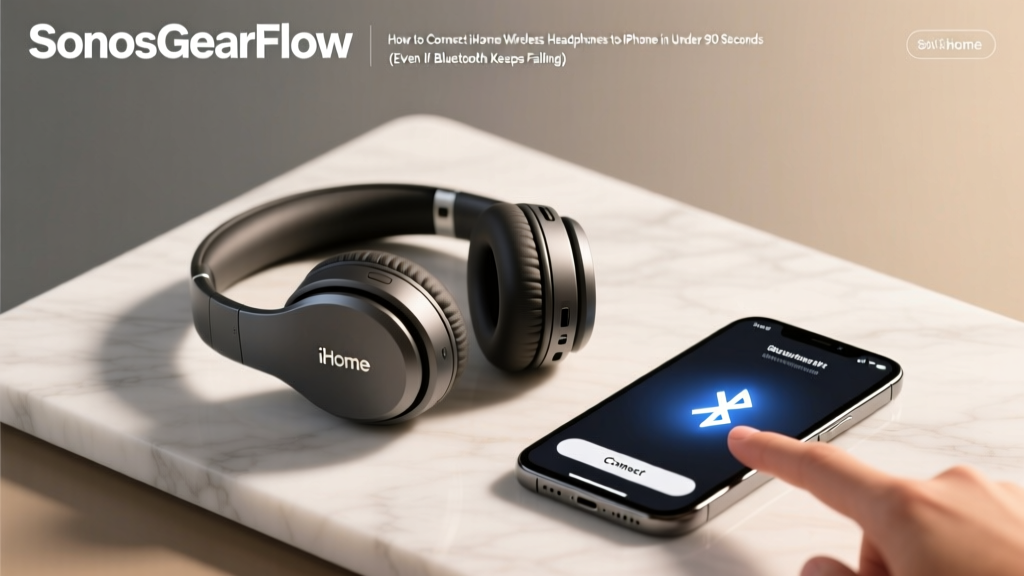 How to Connect iHome Wireless Headphones to iPhone in Under 90 Seconds (Even If Bluetooth Keeps Failing or Shows 'Not Supported') — Step-by-Step Fix for iOS 17/18 & All iHome Models (iBT620, iB89, iBT380, etc.)