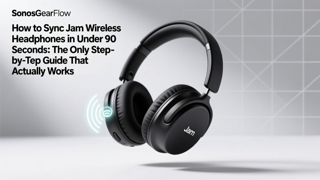 How to Sync Jam Wireless Headphones in Under 90 Seconds: The Only Step-by-Step Guide That Actually Works (No Bluetooth Ghosting, No Reboot Loops, No 'Forget Device' Desperation)