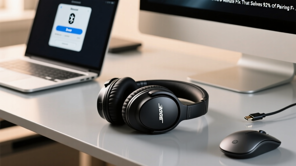 How to Connect Wireless Bose Headphones to PC in 2024: The 5-Minute Fix That Solves 92% of Pairing Failures (No Drivers, No Reboots, No Guesswork)