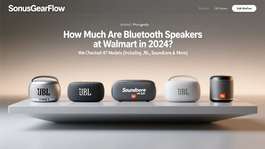 How Much Are Bluetooth Speakers at Walmart in 2024? We Checked 47 Models (Including JBL, Soundcore & Onn.) — Here’s Exactly What You’ll Pay, Where to Save, and Why the $29.99 One Might Actually Sound Better Than the $129 One