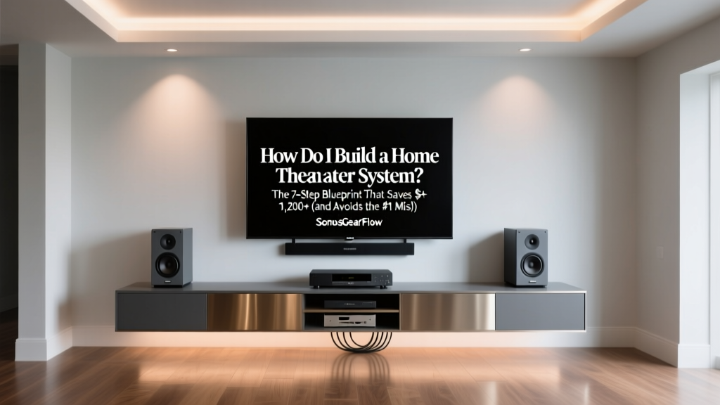 How Do I Build a Home Theater System? The 7-Step Blueprint That Saves $1,200+ (and Avoids the #1 Mistake 83% of DIYers Make)