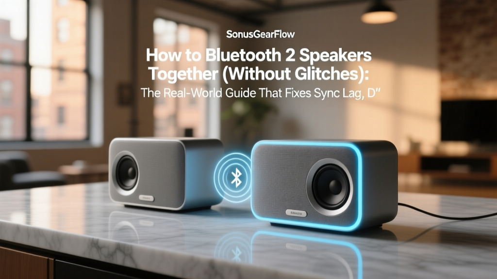 How to Bluetooth 2 Speakers Together (Without Glitches): The Real-World Guide That Fixes Sync Lag, Dropouts & 'Only One Works' Frustration in Under 7 Minutes
