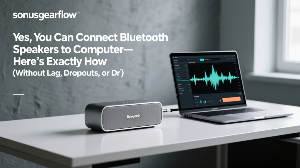 Yes, You Can Connect Bluetooth Speakers to Computer—Here’s Exactly How (Without Lag, Dropouts, or Driver Headaches in 2024)