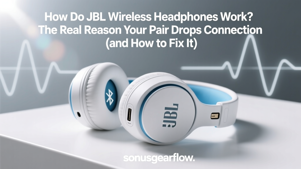 How Do JBL Wireless Headphones Work? The Real Reason Your Pair Drops Connection (and How to Fix It in 90 Seconds Without Buying New Ones)