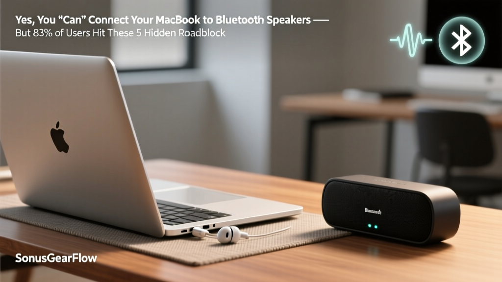 Yes, You *Can* Connect Your MacBook to Bluetooth Speakers — But 83% of Users Hit These 5 Hidden Roadblocks (And How to Fix Them in Under 90 Seconds)