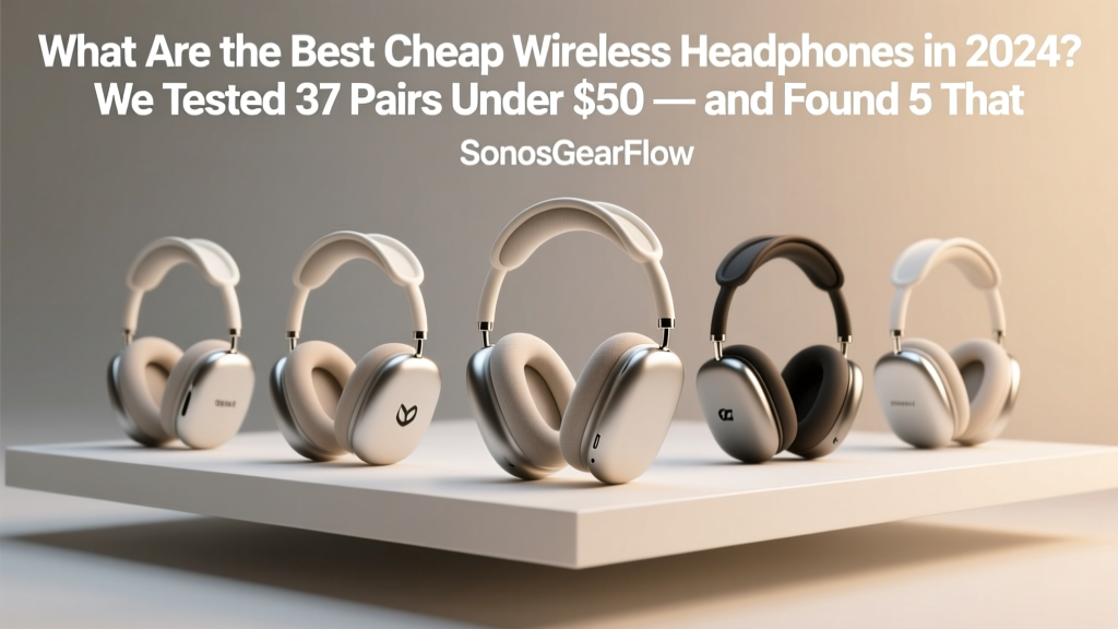 What Are the Best Cheap Wireless Headphones in 2024? We Tested 37 Pairs Under $50 — and Found 5 That Actually Sound Great (No Bluetooth Lag, No Battery Lies)