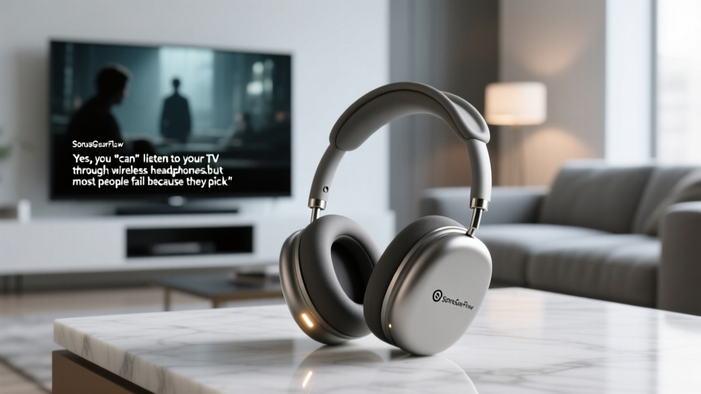 Yes, you *can* listen to your TV through wireless headphones—but most people fail because they pick the wrong tech, skip latency testing, or ignore TV audio output settings; here’s exactly how to get crystal-clear, lip-sync-perfect TV audio on any wireless headphones in under 10 minutes.