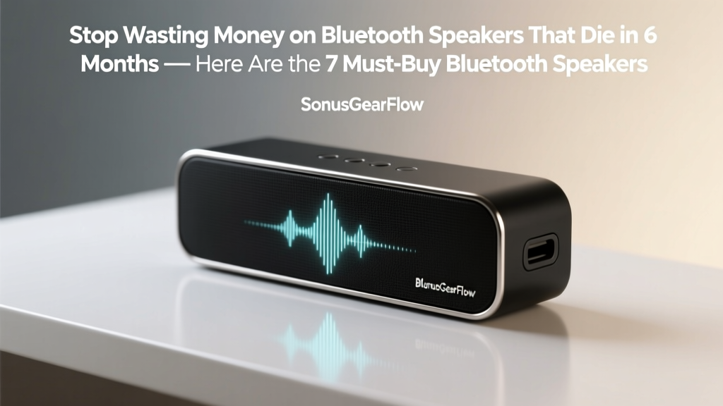 Stop Wasting Money on Bluetooth Speakers That Die in 6 Months — Here Are the 7 Must Buy Bluetooth Speakers That Actually Last, Sound Amazing, and Won’t Disconnect Mid-Podcast (2024 Real-World Tested)