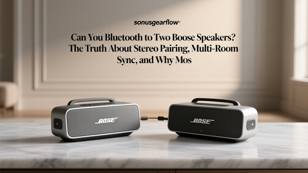 Can You Bluetooth to Two Bose Speakers? The Truth About Stereo Pairing, Multi-Room Sync, and Why Most Users Fail (Without This One Setting)