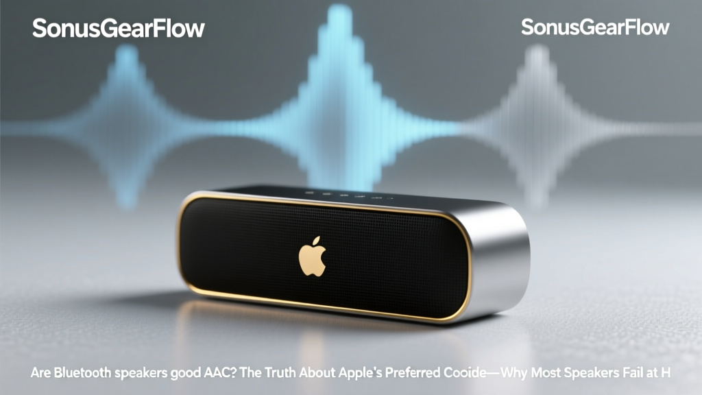 Are Bluetooth speakers good AAC? The Truth About Apple’s Preferred Codec—Why Most Speakers Fail at High-Fidelity Streaming (and Which 7 Models Actually Deliver)