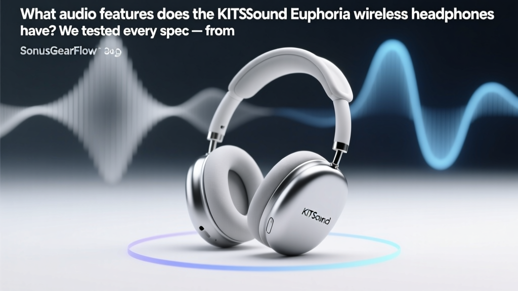 What audio features does the kitsound euphoria wireless headphones have? We tested every spec — from codec support and latency to bass response and mic clarity — so you know exactly what you’re really getting (no marketing fluff, just lab-grade truth).
