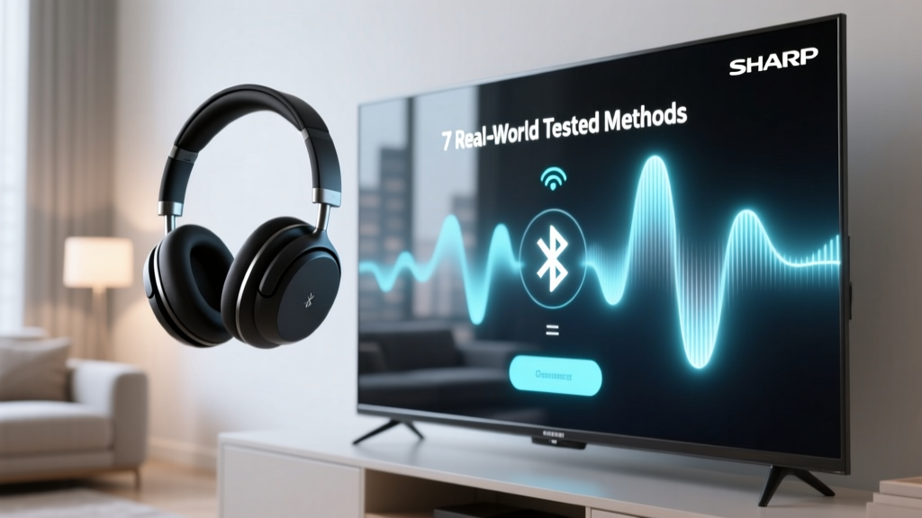 How to Connect Wireless Headphones to Sharp Smart TV: 7 Real-World Tested Methods (Including Bluetooth, RF, and Audio-Out Workarounds That Actually Work in 2024)
