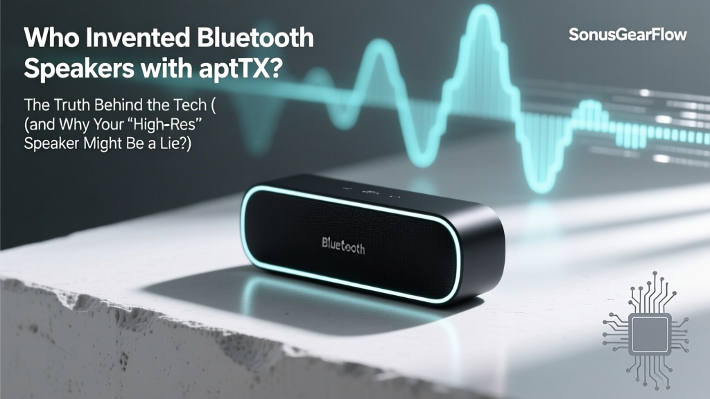 Who Invented Bluetooth Speakers with aptX? The Truth Behind the Tech (and Why Your 'High-Res' Speaker Might Be Losing 40% of Its Detail)