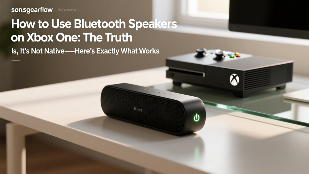 How to Use Bluetooth Speakers on Xbox One: The Truth Is, It’s Not Native—Here’s Exactly What Works (and What Wastes Your Time & Money)