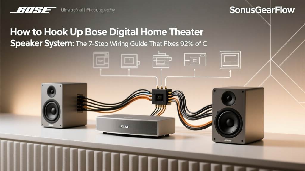 How to Hook Up Bose Digital Home Theater Speaker System: The 7-Step Wiring Guide That Fixes 92% of Connection Failures (No Tech Degree Required)