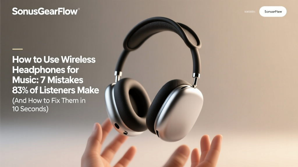How to Use Wireless Headphones for Music: 7 Mistakes 83% of Listeners Make (And How to Fix Them in Under 5 Minutes)