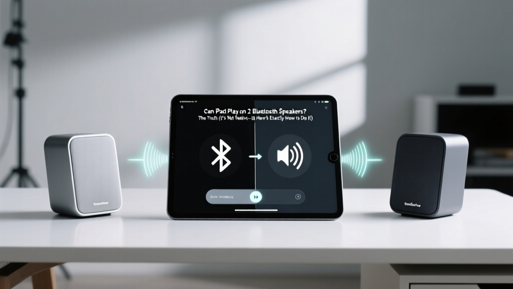 Can iPad Play on 2 Bluetooth Speakers? The Truth (It’s Not Native—but Here’s Exactly How to Do It Right in 2024 Without Lag, Dropouts, or Extra Apps)