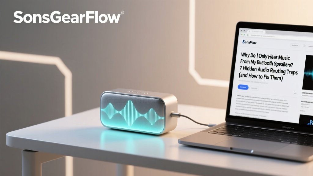 Why Do I Only Hear Music From My Bluetooth Speakers? 7 Hidden Audio Routing Traps (and How to Fix Them in Under 90 Seconds)