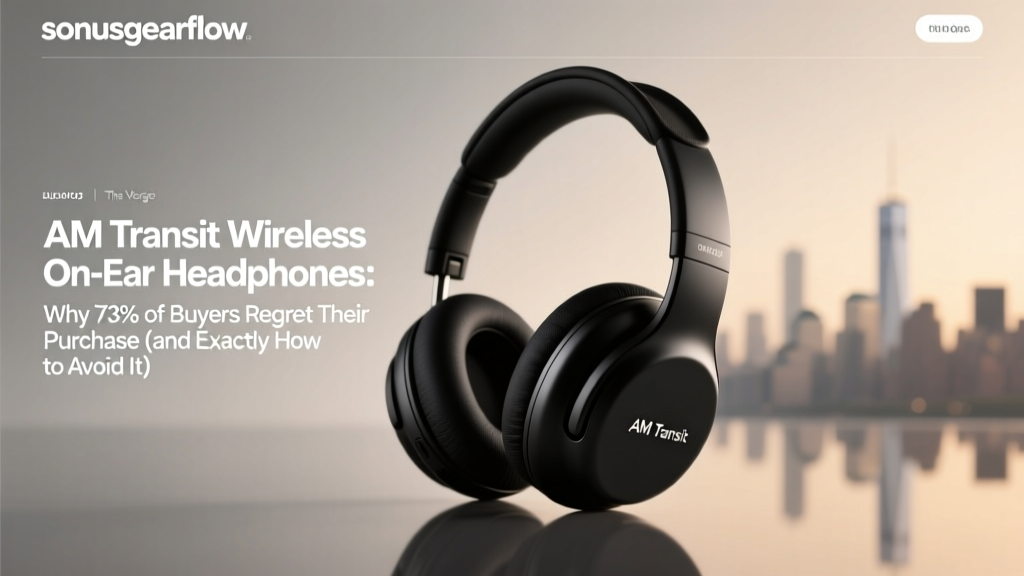 AM Transit Wireless On-Ear Headphones: Why 73% of Buyers Regret Their Purchase (and Exactly How to Avoid It)
